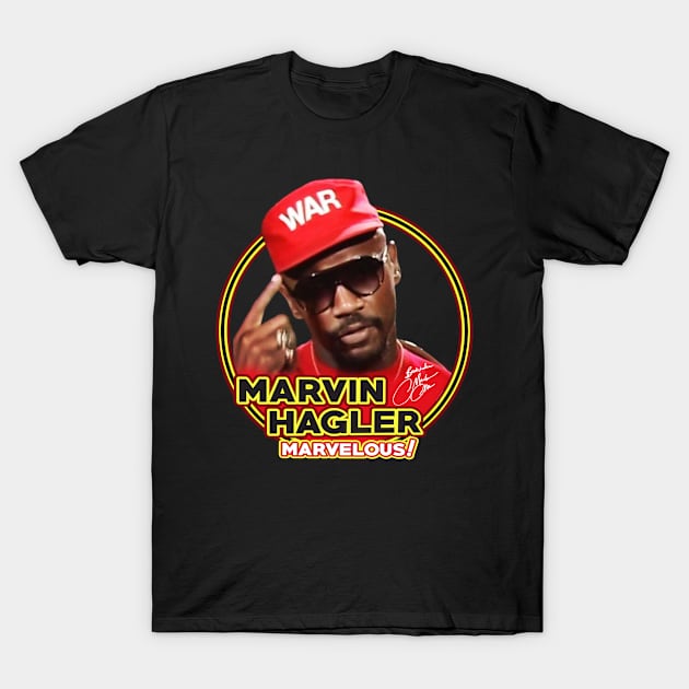 Marvin hagler T-Shirt by Legacy BG